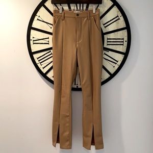 Abercrombie & Fitch faux leather pant